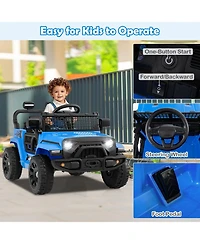 12V Kids Ride on Truck Car Battery Powered Electric Vehicle