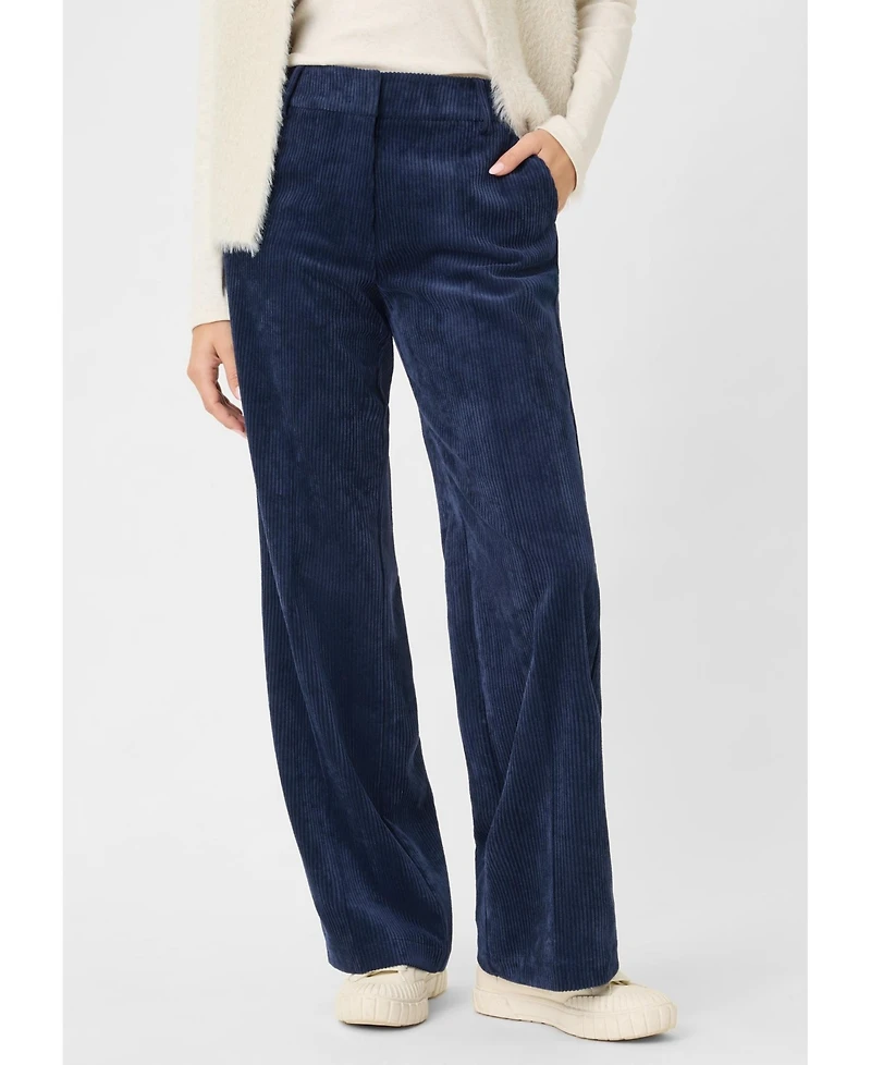 Olsen Women's Anna Fit Wide Leg Cord Trouser