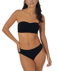 On Gossamer Women's Cabana Cotton Seamless Strapless Bandeau G5312