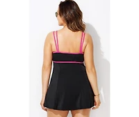 Swimsuits for All Women's Lingerie Strap Swimdress