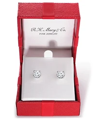 TruMiracle Diamond Stud Earrings (1-1/4 ct. t.w.) 14k White, Yellow or Rose Gold