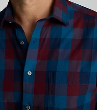 UNTUCKit Men's Slim Fit Wrinkle-Free Kaiser Button Up Shirt