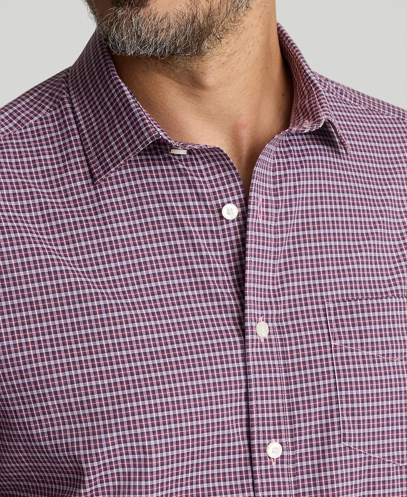 UNTUCKit Men's Slim Fit Wrinkle-Free Delune Button Up Shirt