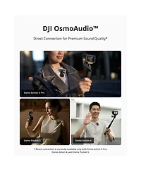 Dji Mic 2 2.4GHz 2-Person Compact Digital Wireless Microphone System/Recorder with Charging Case