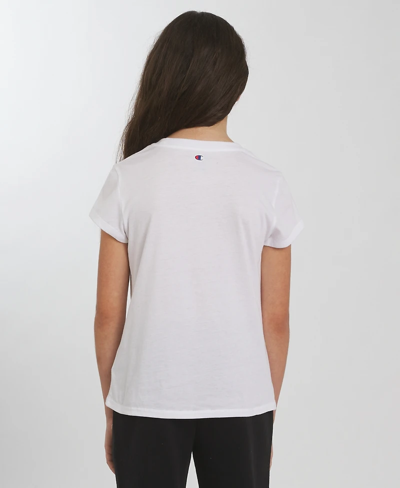 Champion Girls 7-16 Short-Sleeve Logo Graphic T-Shirt