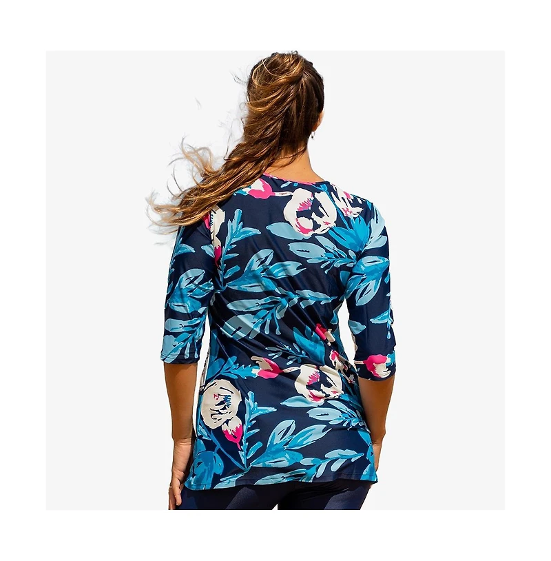 Calypsa Plus Size Gia Swim Tunic