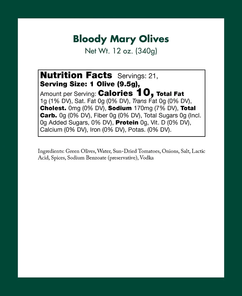 Stonewall Kitchen Holiday Bloody Mary Collection Gift Set, 4 Piece