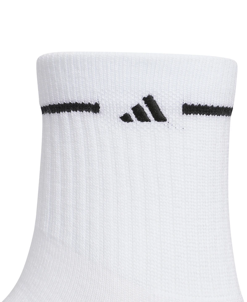 adidas Women's Cushioned Sport 3.0 3-Pack High Quarter Socks