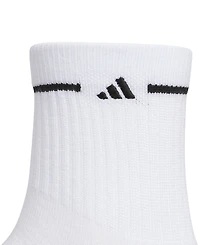 adidas Women's Cushioned Sport 3.0 3-Pack High Quarter Socks