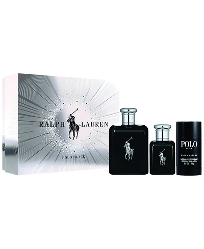 Ralph Lauren 3-Pc. Polo Black Eau De Toilette Fragrance Gift Set