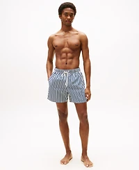 Tommy Hilfiger Men's Medium Length Drawstring 5" Swim Trunks