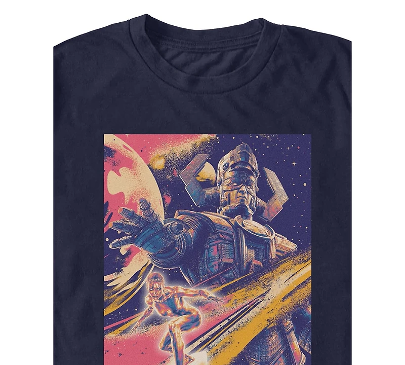 Fifth Sun Men's Fantastic 4 First Steps Crewneck T-Shirt