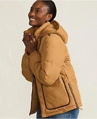 Lands' End Women's FeatherFree Insulated Diamond Quilted Jacket