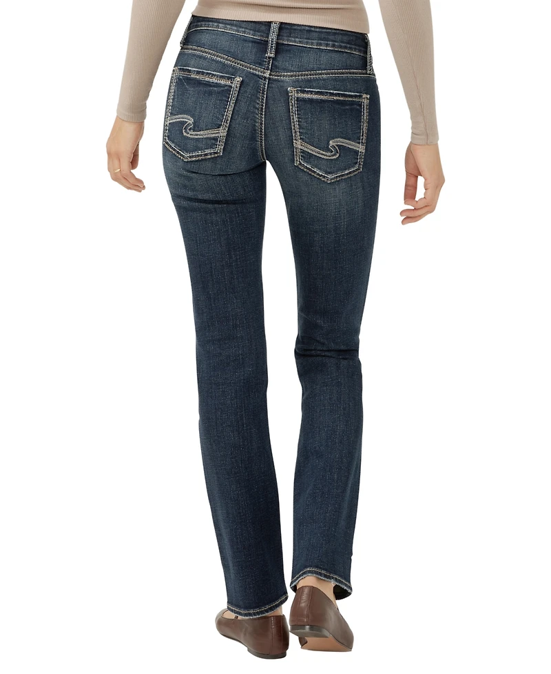 Silver Jeans Co. Women's Britt Low Rise Straight