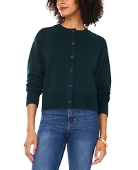 Vince Camuto Women's Raglan Crewneck Cardigan