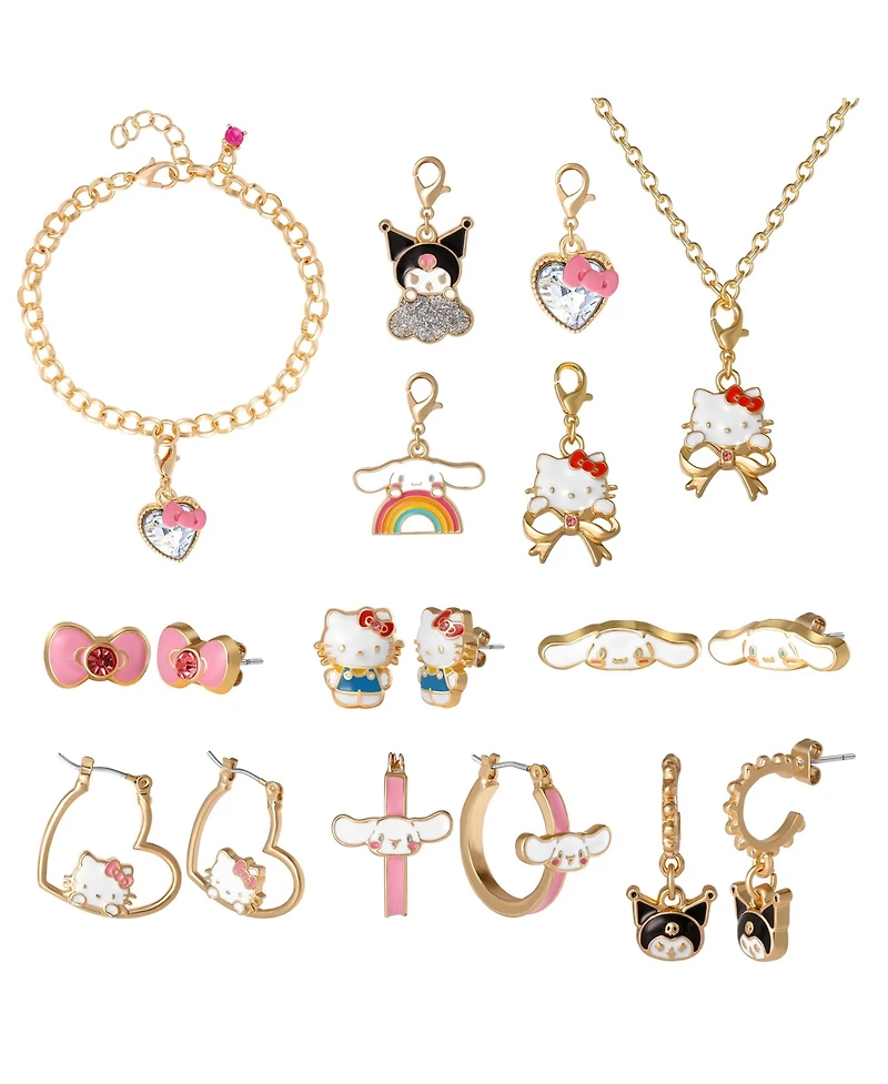 Sanrio Hello Kitty Fashion Advent Gift Collection: Mix & Match Charms, Earrings, Necklace Christmas Calendar Box Set