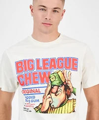 SmileyWorld Men's Original Big League Chew Graphic Short-Sleeve T-Shirt