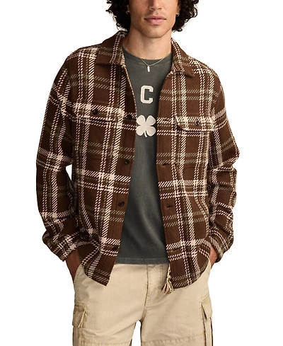 Lucky Brand Men's Twill Shirt Jacket