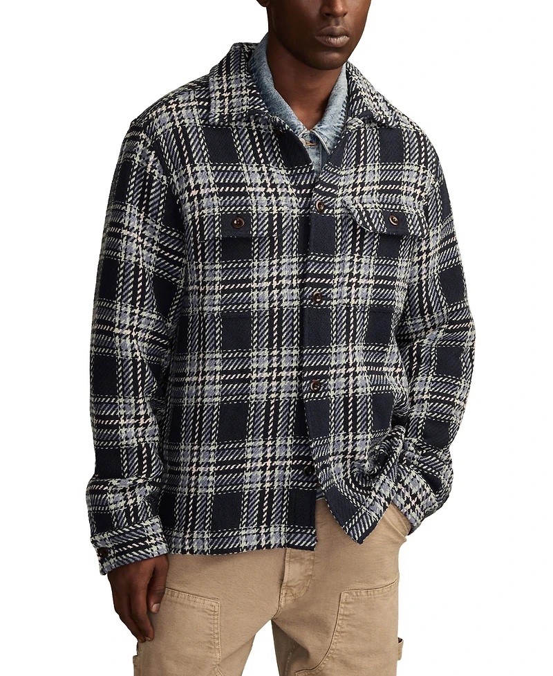 Lucky Brand Men's Twill Shirt Jacket