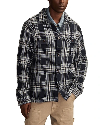 Lucky Brand Men's Twill Shirt Jacket