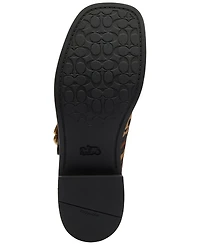 Coach Women's Tea Rose Mary Janes Round Toe Flats