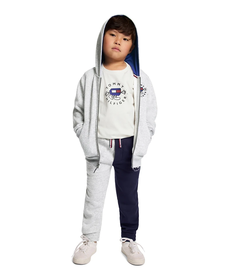 Tommy Hilfiger Toddler and Little Boys Crewneck T-Shirt