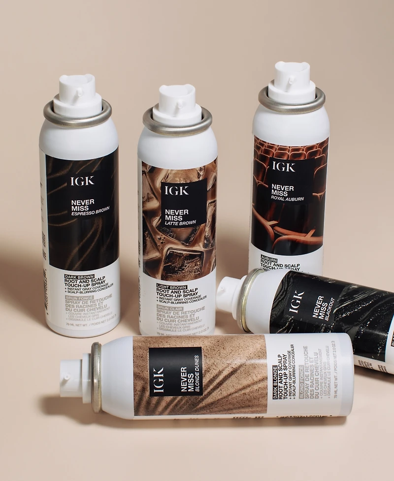 Igk Hair Never Miss Root and Scalp Blonde Dunes Touch-Up Spray