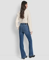 Dkny Jeans Petite Pullover Polo Sweater