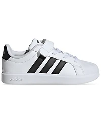Adidas Little Kids Street Talk Elastic Lace Stay-Put Closure Casual Sneakers from Finish Line