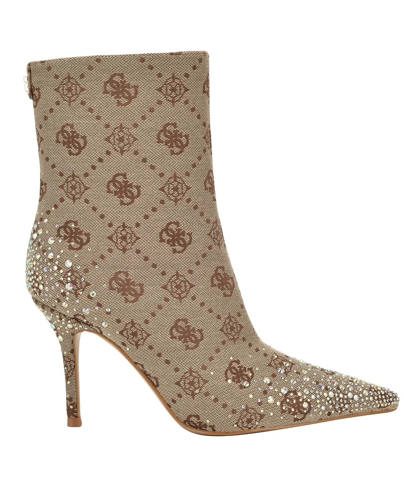 Guess Women's Gomoray Embellished Stiletto Booties