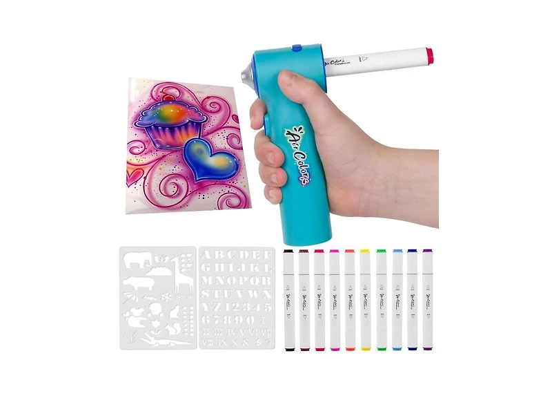 Aircolor Airbrush Kit (includes markers)