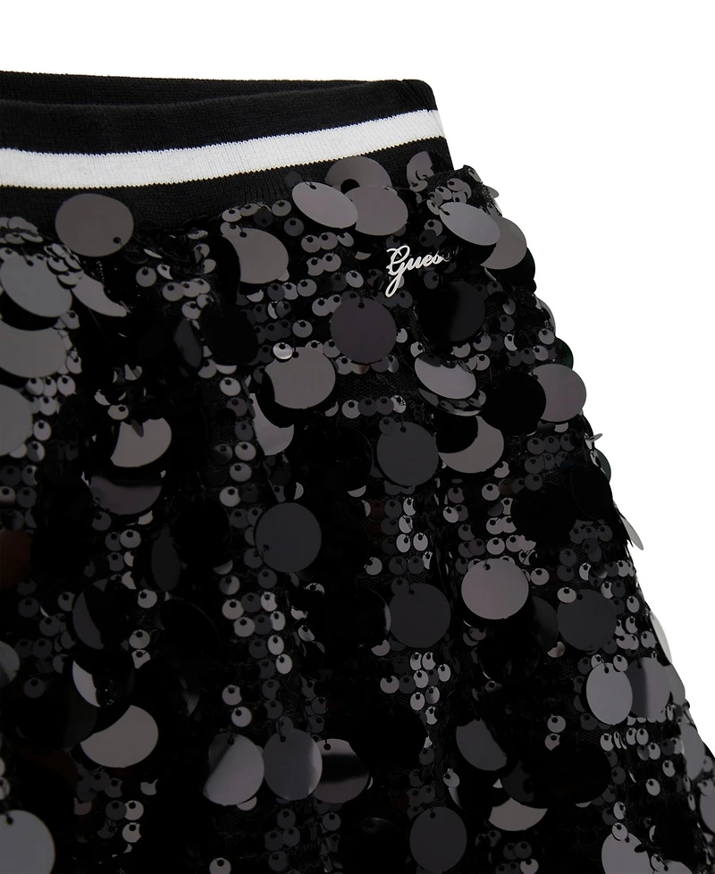 Guess Girls 7-16 All Over Sequin Midi Skirt