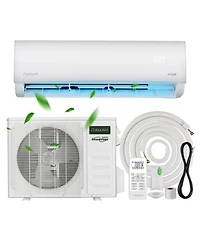 Jinjunye 12000BTU Mini Split Air Conditioner Ductless Inverter Heat Pump, 208-230V 17SEER2,Min Split Ac/Heating System