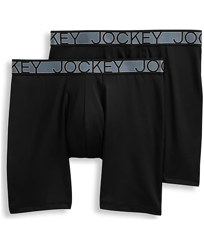 Jockey Big Men's 2-Pack Long Leg Boxer Brief Set