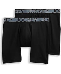Jockey Big Men's 2-Pack Long Leg Boxer Brief Set