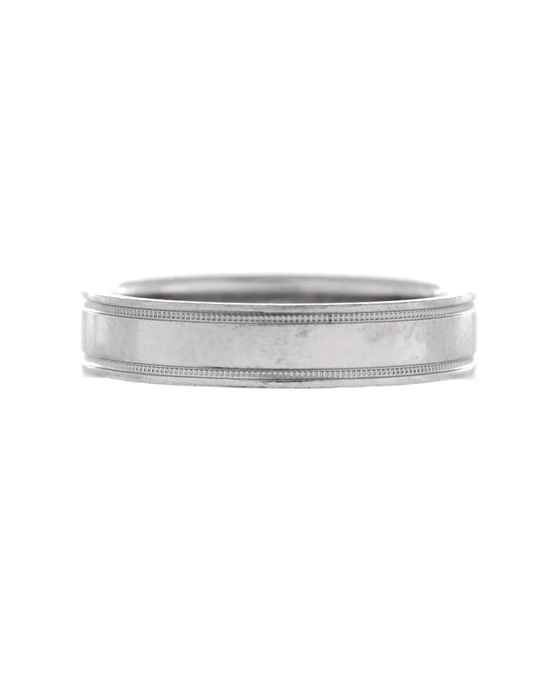 Pre-Owned Tiffany & Co. Essential Band Double Milgrain Ring