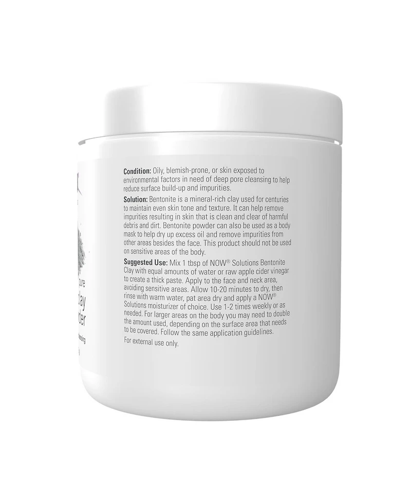 Now Foods Bentonite Clay Powder ,11 Oz