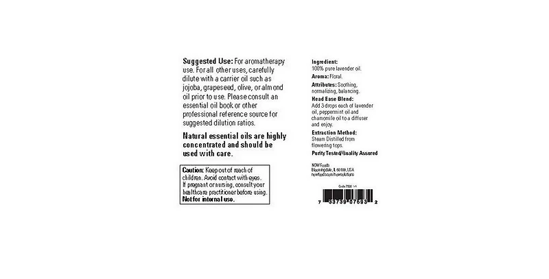 Now Foods Lavender Oil ,16 Oz