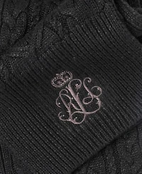 Lauren Ralph Lauren Metallic Cable Scarf