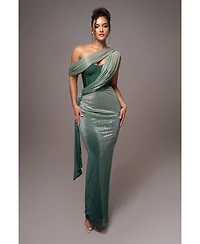 Jluxlabel Women's Celestina Draped Maxi Dress