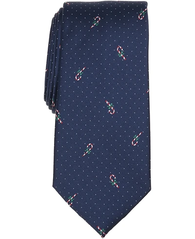 Club Room Men's Holiday Candy Cane Tie, Macy's Exclusive