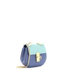 Pre-Owned Chloe Mini Drew Crossbody Bag Leather