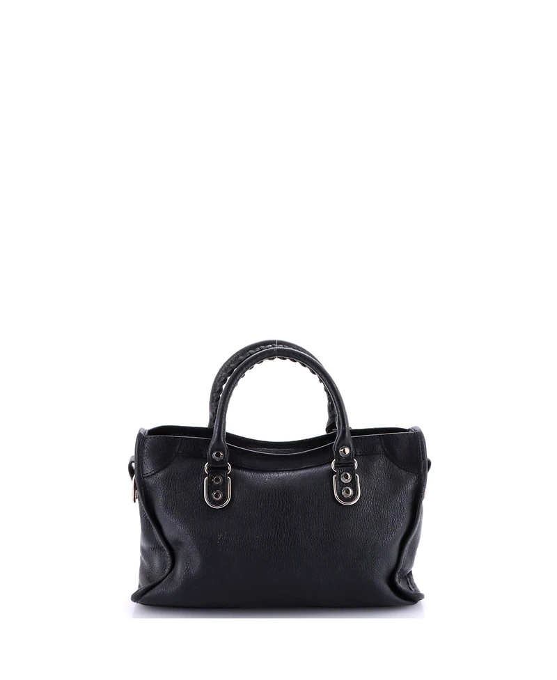 Pre-Owned Balenciaga City Classic Metallic Edge Bag Leather