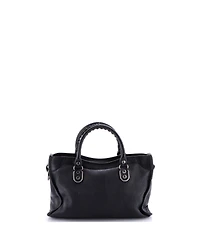Pre-Owned Balenciaga City Classic Metallic Edge Bag Leather