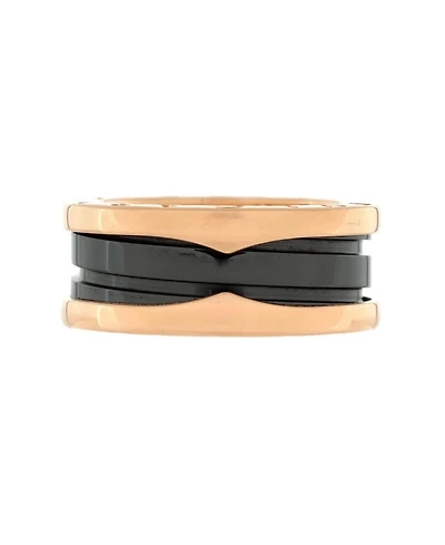 Pre-Owned Bvlgari B.Zero1 Two Band Ring