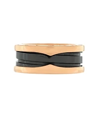 Pre-Owned Bvlgari B.Zero1 Two Band Ring