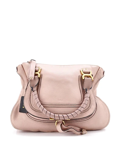 Pre-Owned Chloe Medium Marcie Shoulder Bag Leather