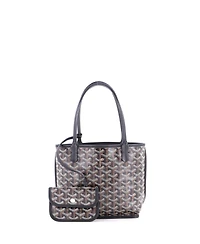Pre-Owned Goyard Mini Anjou Reversible Tote Coated Canvas