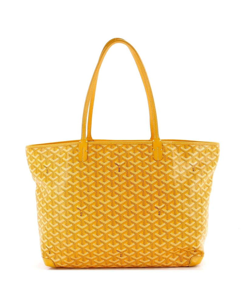 Pre-Owned Goyard Mm Artois Tote Coated Canvas