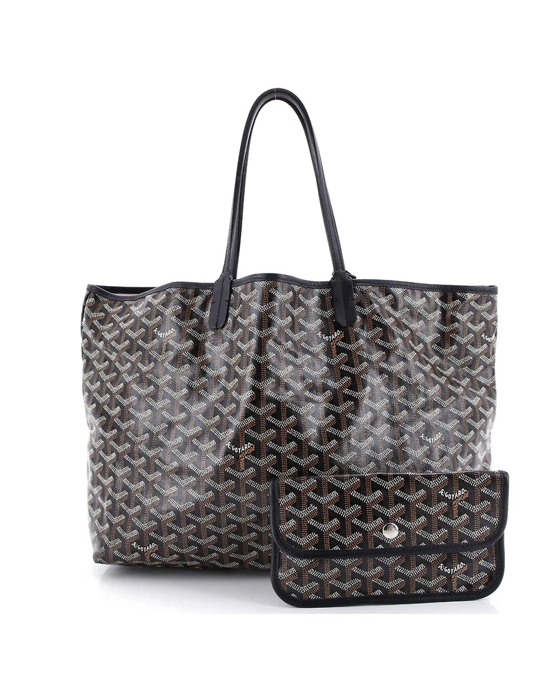 Pre-Owned Goyard Pm Saint Louis Tote Coated Canvas